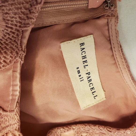 Rachel Parcell Sz Small Windsor Dress Dusty Rose Pink Wedding Event Formal - Picture 16 of 16